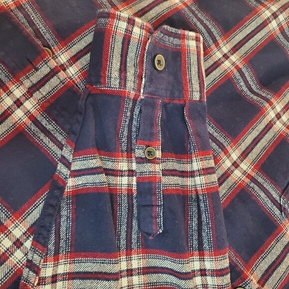 JACHS Plaid Long Sleeve Shirt Shacket Jacket Men's Size XL - Picture 9 of 13